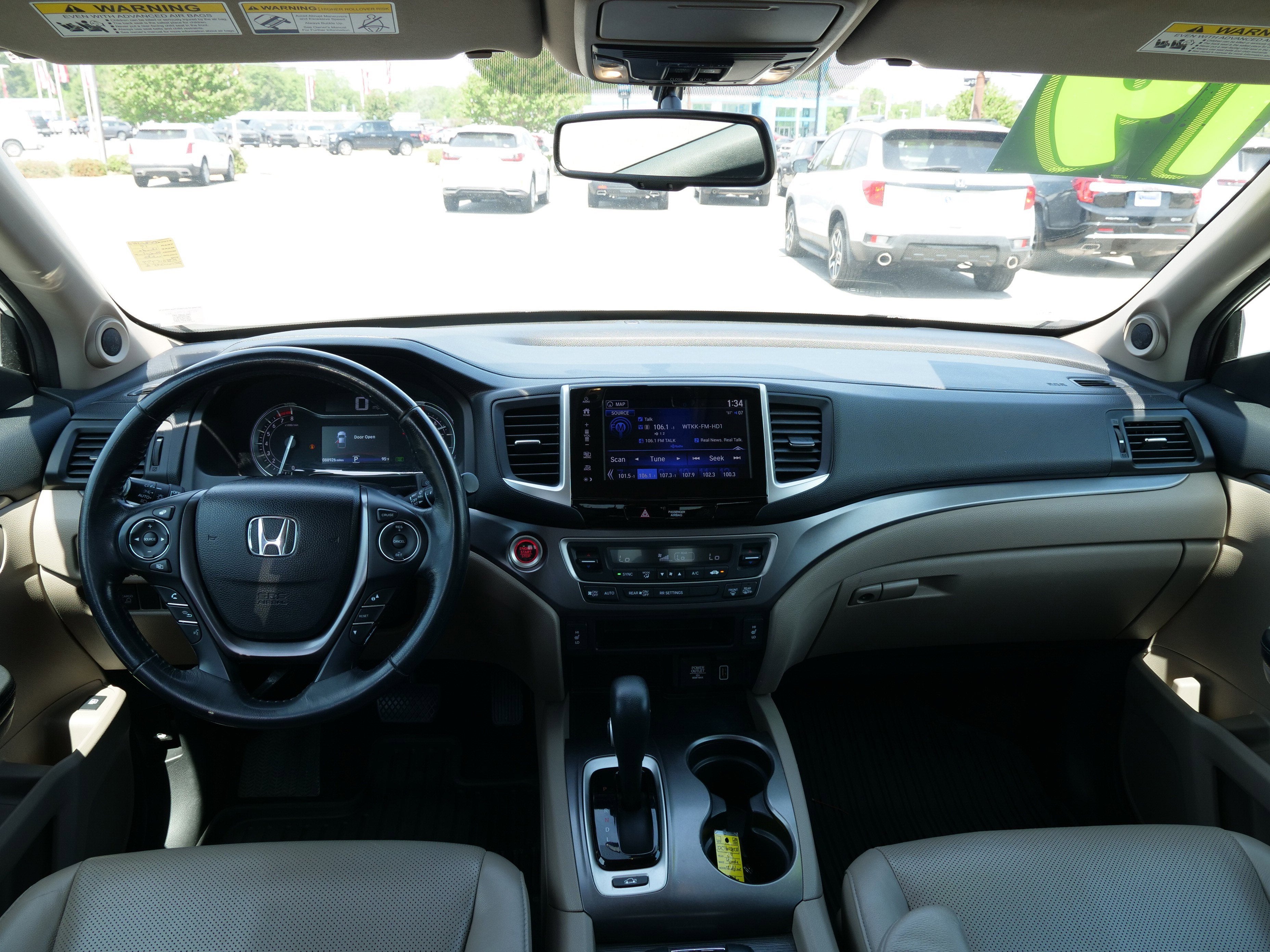 2019 Honda Ridgeline RTL-T