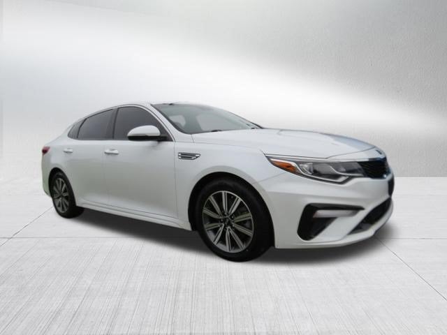 Used 2020 Kia Optima EX with VIN 5XXGU4L19LG427744 for sale in Smithfield, NC