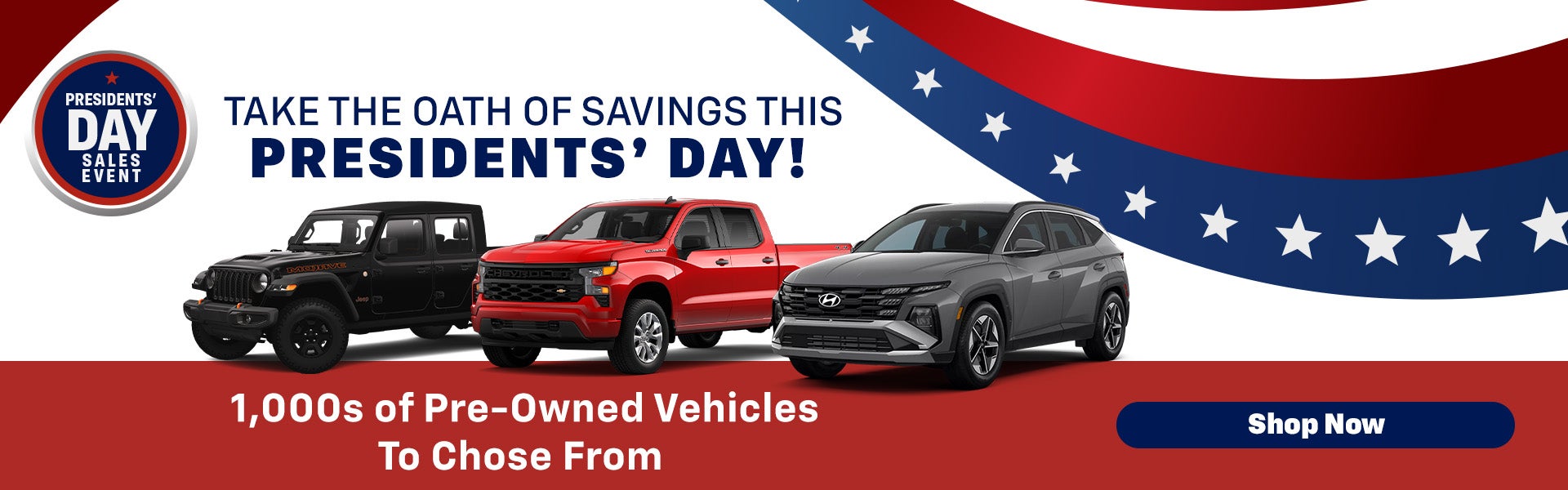 Pre-Owned Sales Event