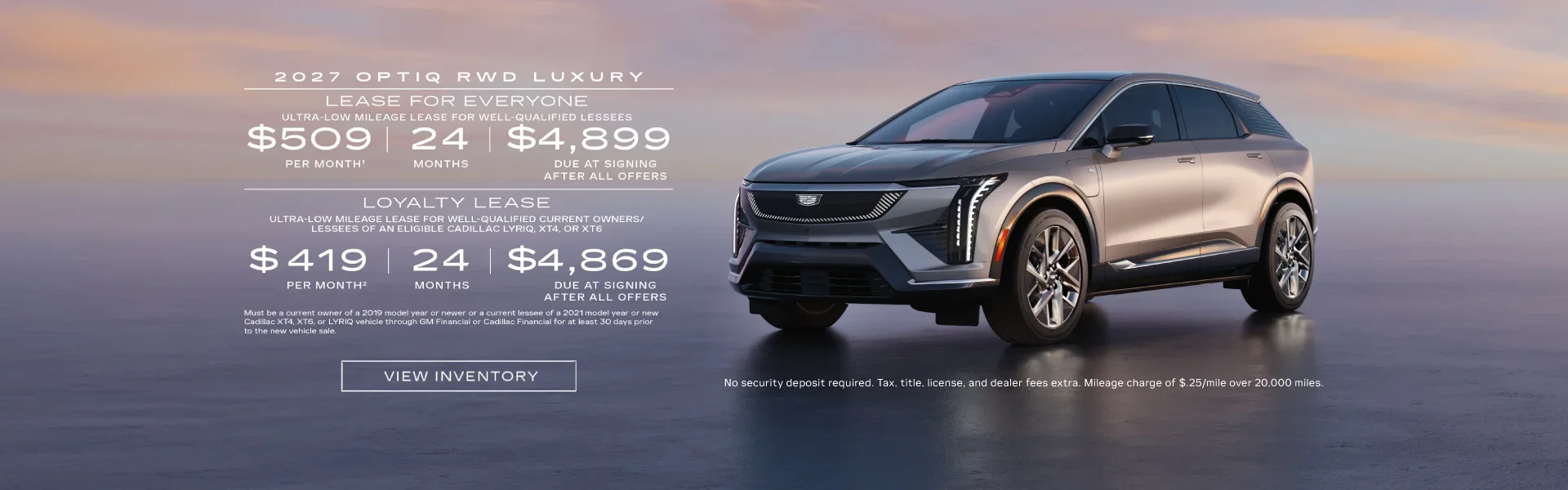 2027 Optiq RWD Luxury